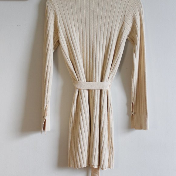 SOLD / MINKPINK Paige Longline Cardigan Dress Size Medium - Picture 3 of 6